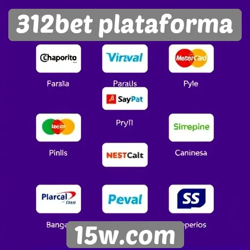 Comparativo de métodos de pagamento na 312bet plataforma